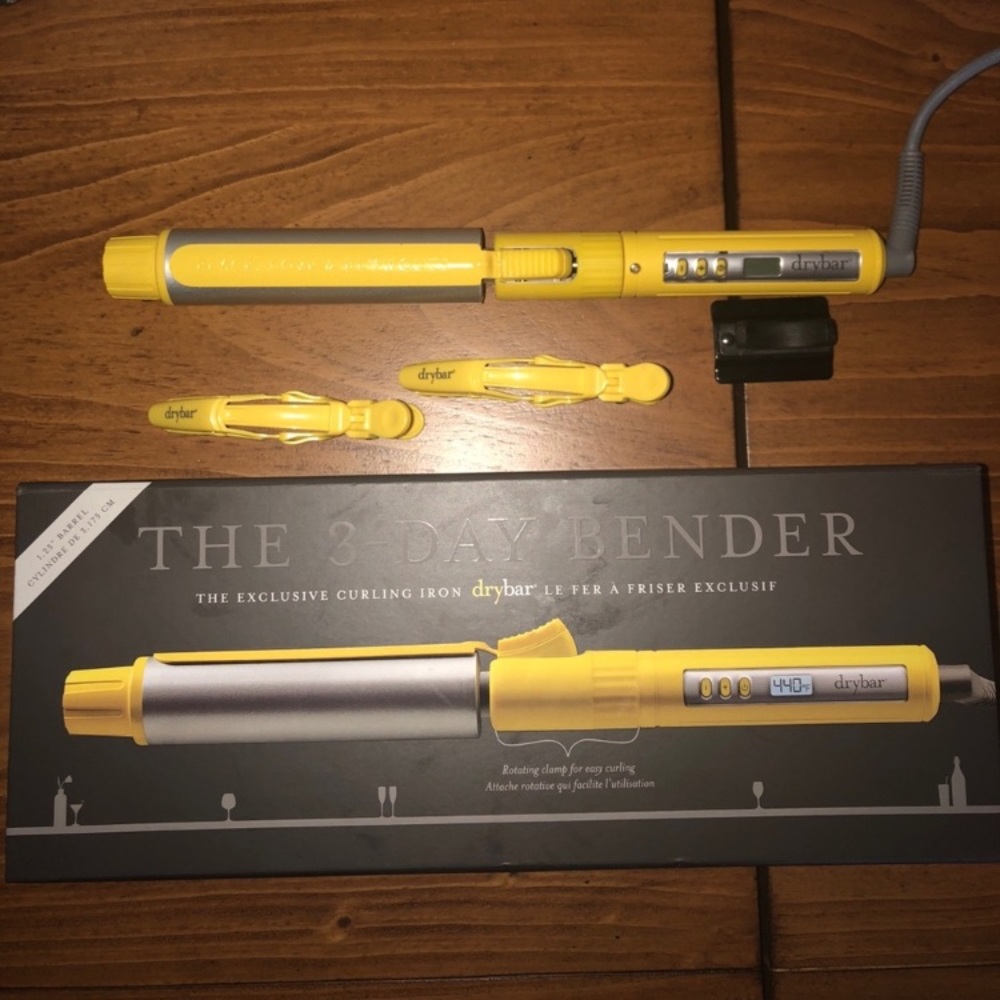 The 3 Day Bender Curling Iron Dry Bar